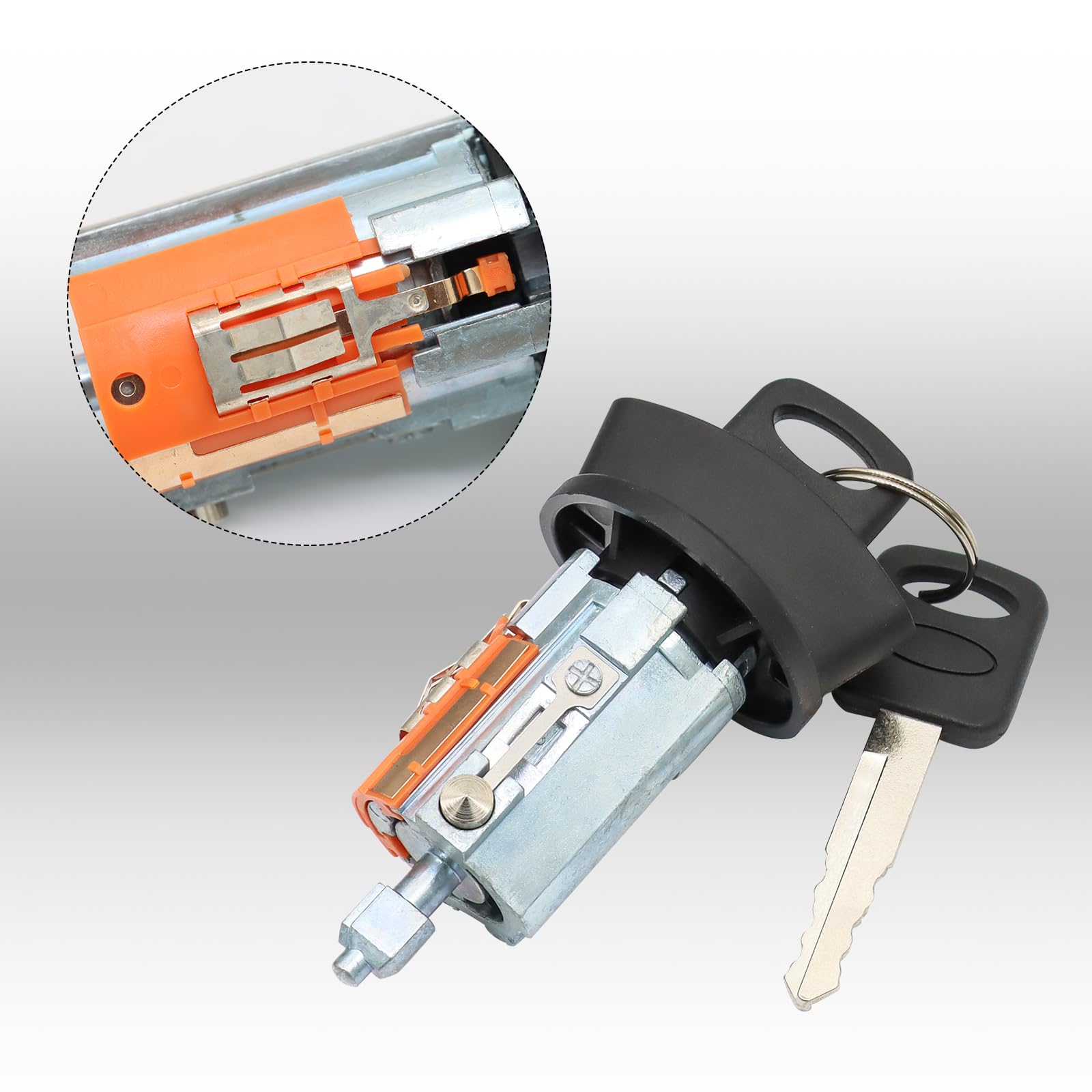 2002 Ford F150 Key Fob Ignition Switch Lock Cylinder With 2 Keys For 1997-2007 Ford F250 F350 Super Duty Tumbler Replacement With Keys - Foto 10