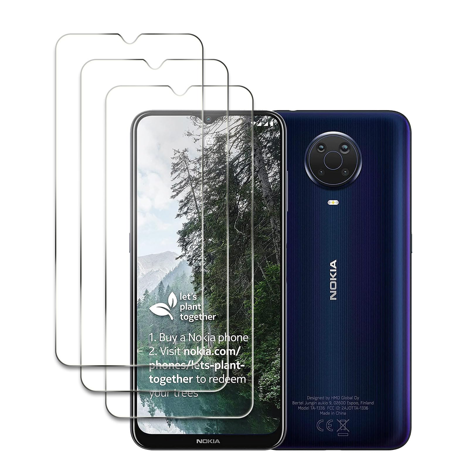 Selencia Protection D'écran En Verre Trempé Pour Nokia G10 / G11 / G20