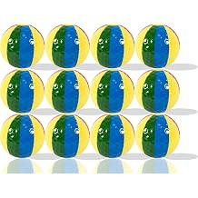 GBM Beach Ball Novelty Golf Balls Beach Themed Design Golf Balls for Summer Tournaments, Beach Trips, League Play and Unique Golfers Gifts, 12-Pack