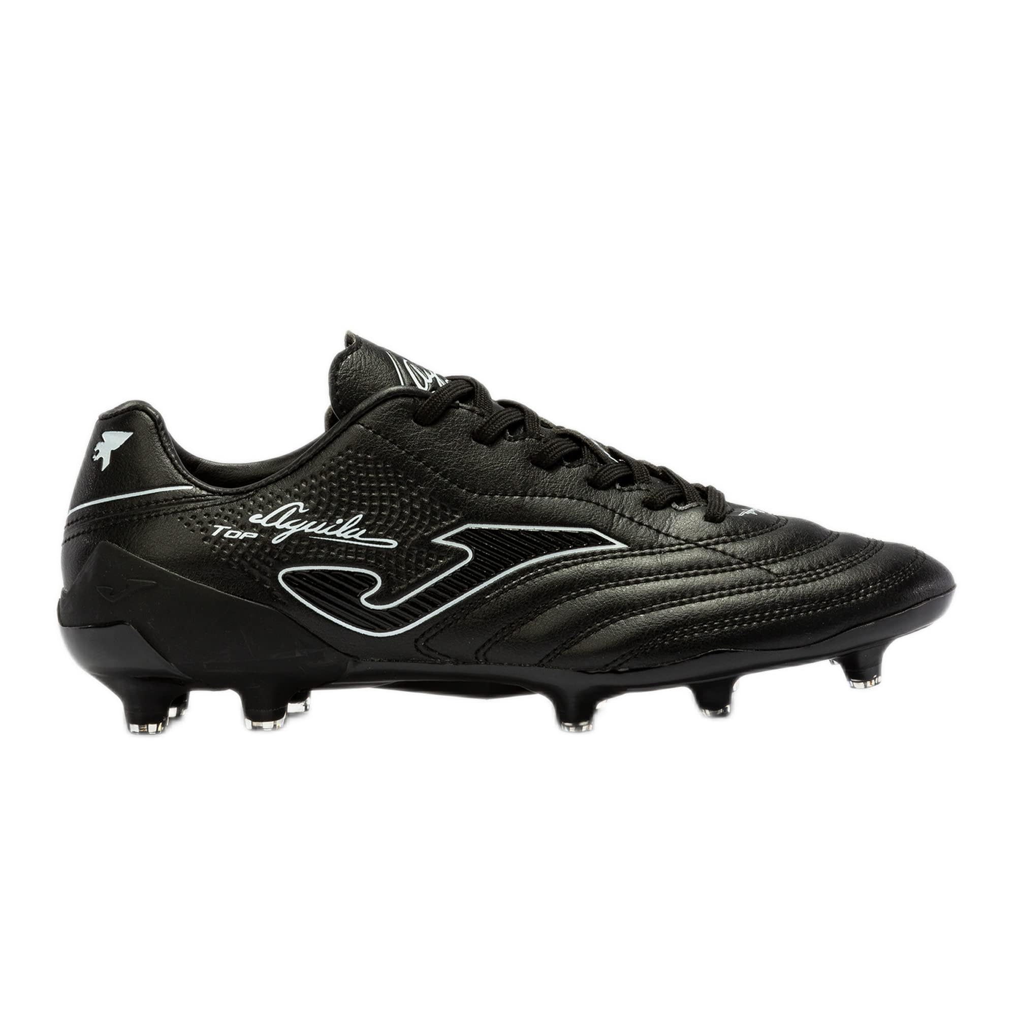 Joma Aguila Top FG, Football Boot, Black-White, Black White, 10 UK