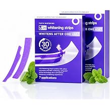 Purple Teeth Whitening Strips | Instant Color Correction & Smile Bright