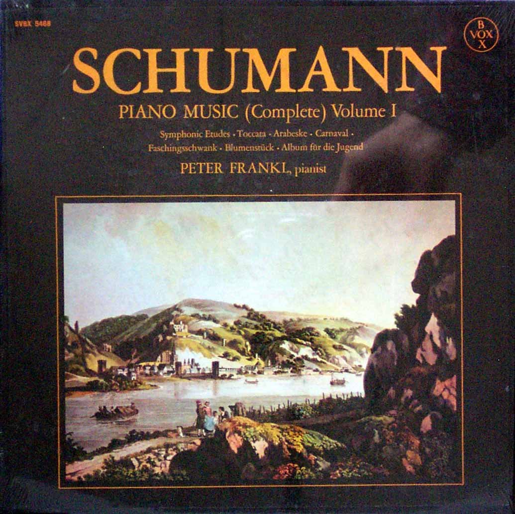 Peter Frankl - Robert Schumann: Piano Music, Volume I [3 Lp Vox