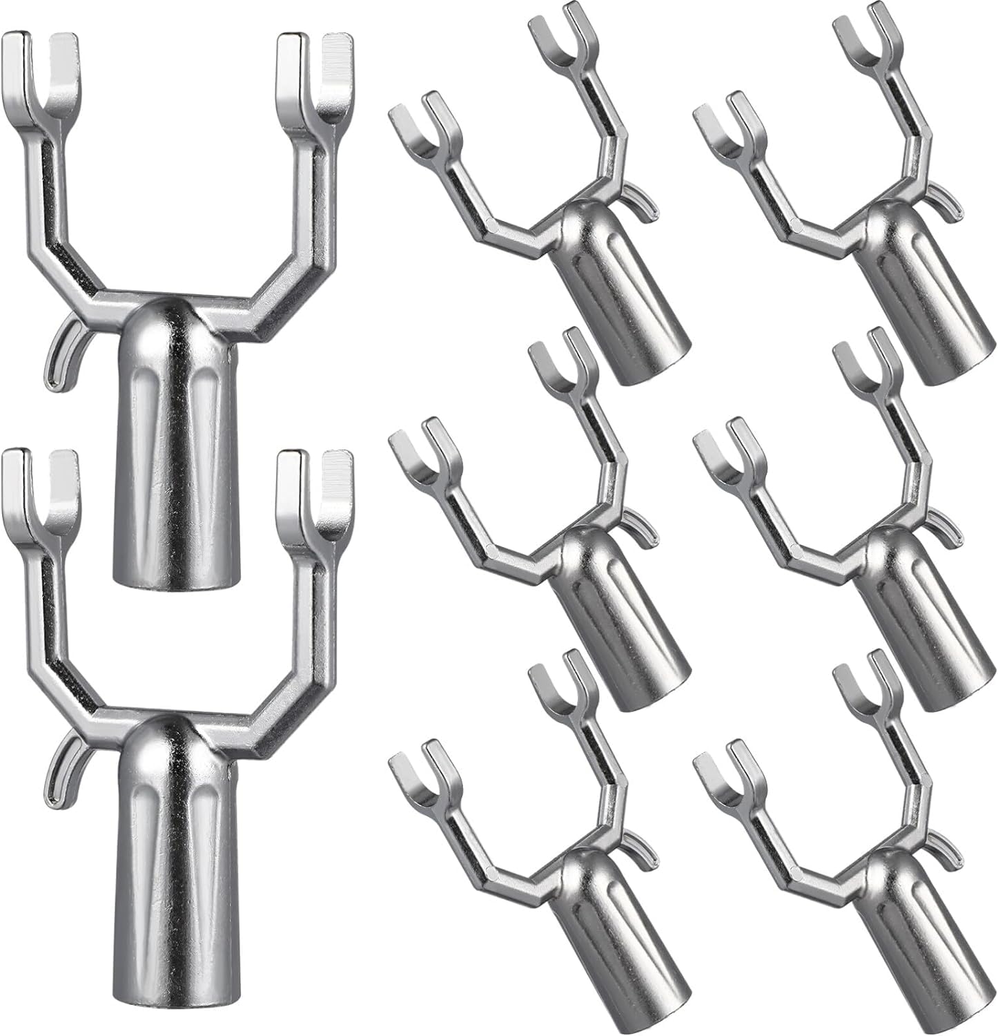 Wensmy 8pcs Plant Branch Support Fruit Tree Branch Tree Shelf Garden Stakes Fruit Tree Branch Support Aluminium Alloy Branch Supports Plants Support Gardening Support - Image 4