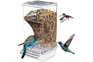 No Mess Parakeet Feeder for Bird Cage