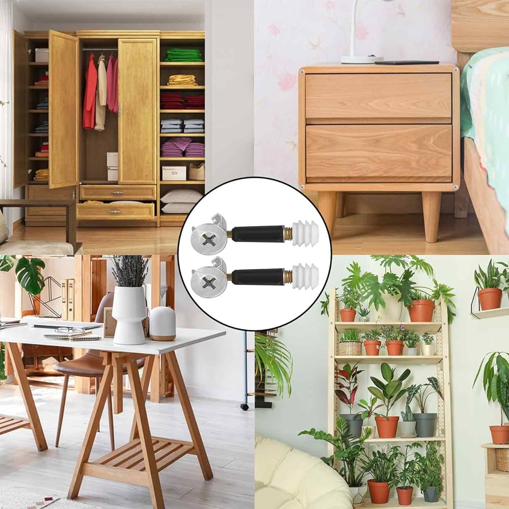 Amazon.co.jp: 家具用カムロック、36セット家具コネクター家具