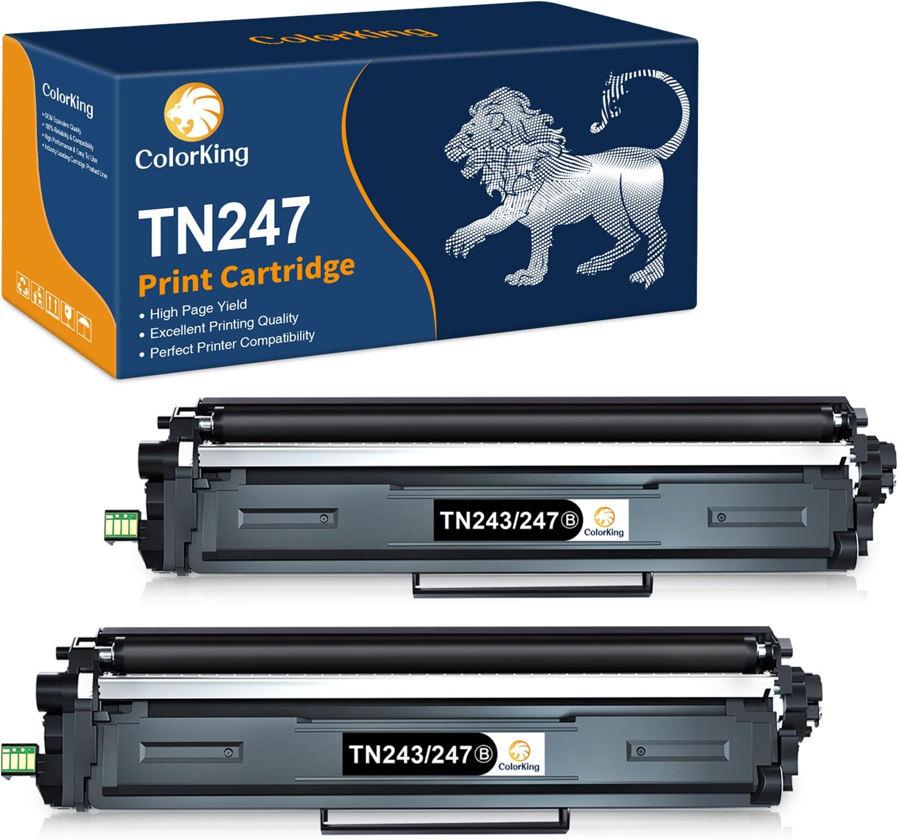 Pack TN-247 XL Toner Laser Générique Brother - 4 Couleurs - Foto 7