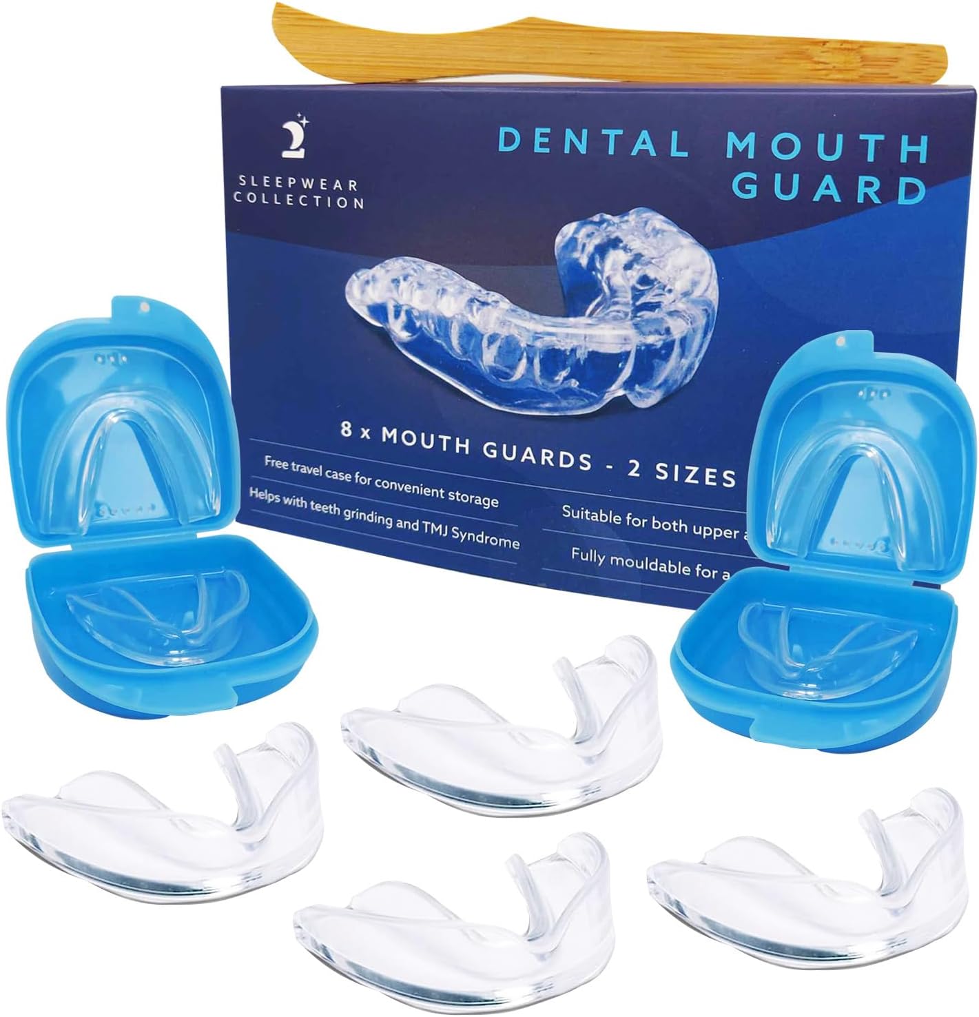 Time2Sleep Mouth Guard for Teeth Grinding Night Guard for Adults to
