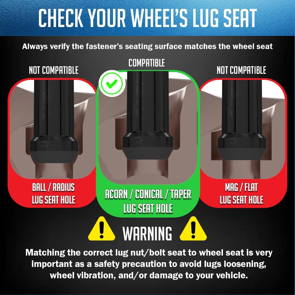 Wheel Accessories Parts 32 Pcs M14x1.5 14x1.5 Thread Spiked 4.4" Long Lug Nuts Black Truck Spline Hex Fits Chevy Silverado GMC Sierra 2500 3500 ｜ Ford F250 F350 Super Duty ｜ Ram 2500 3500