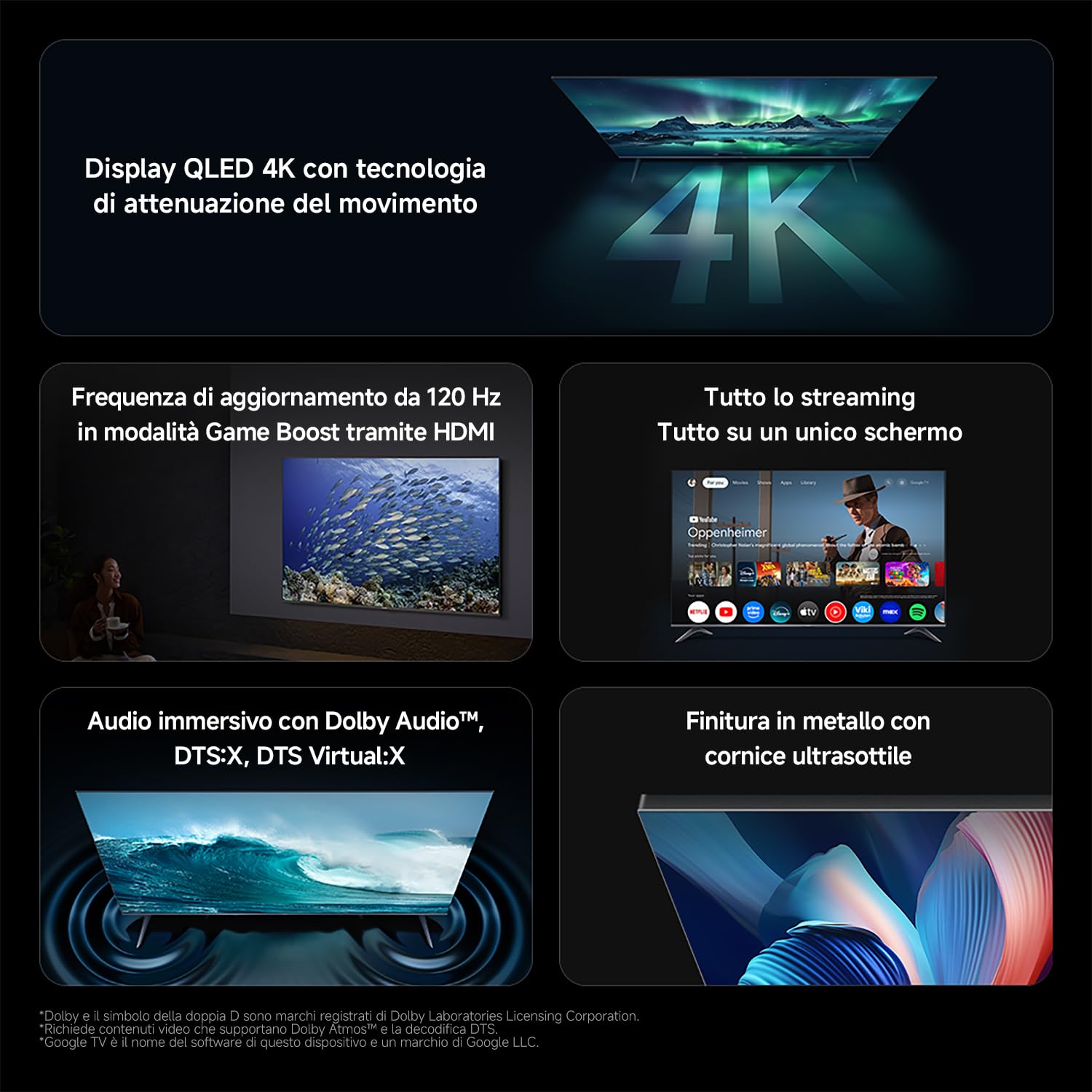 TV Pro 75 QLED 4K UHD Consigliato - Dettaglio
