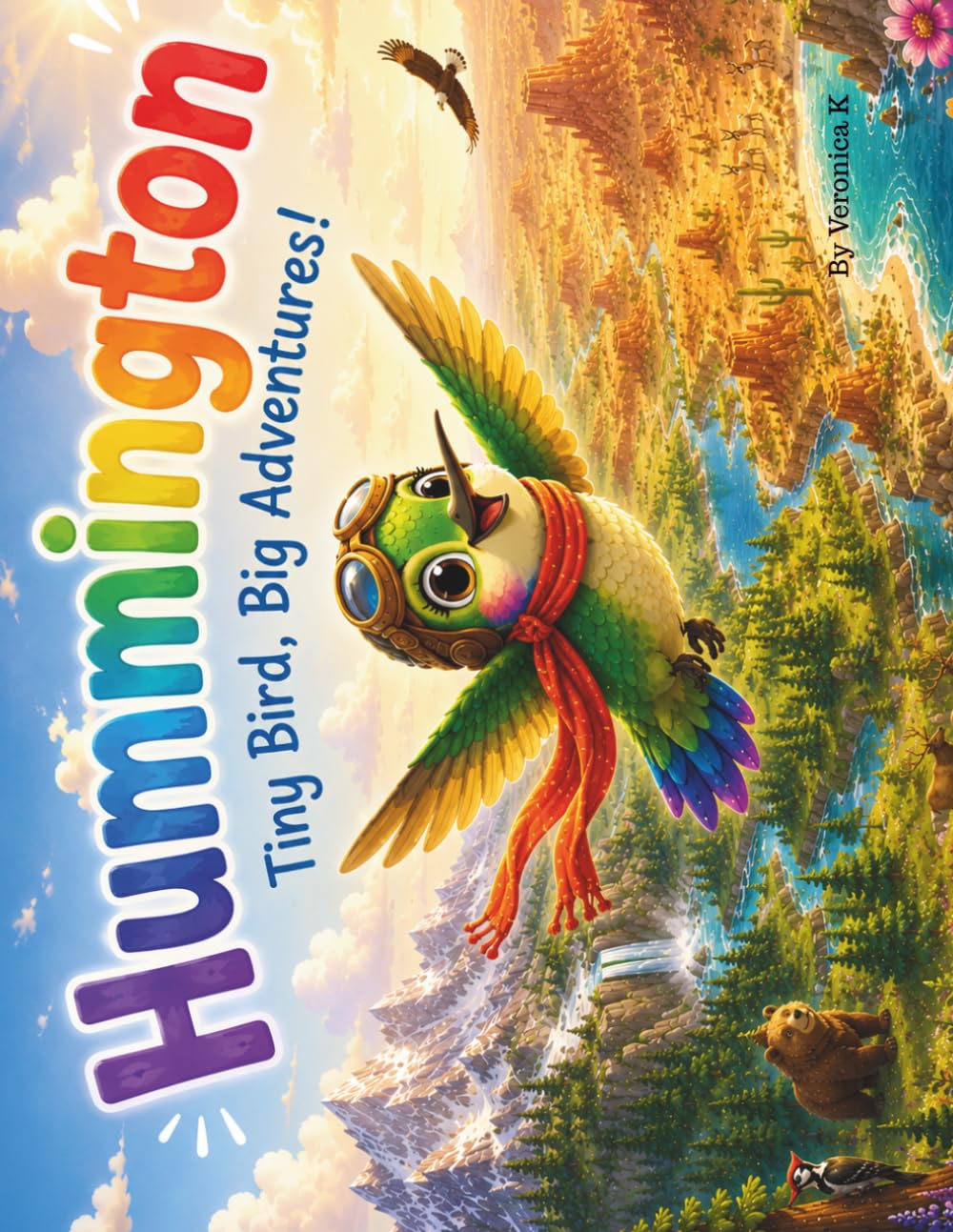 Hummington - Tiny Bird, Big Adventures!: flip book