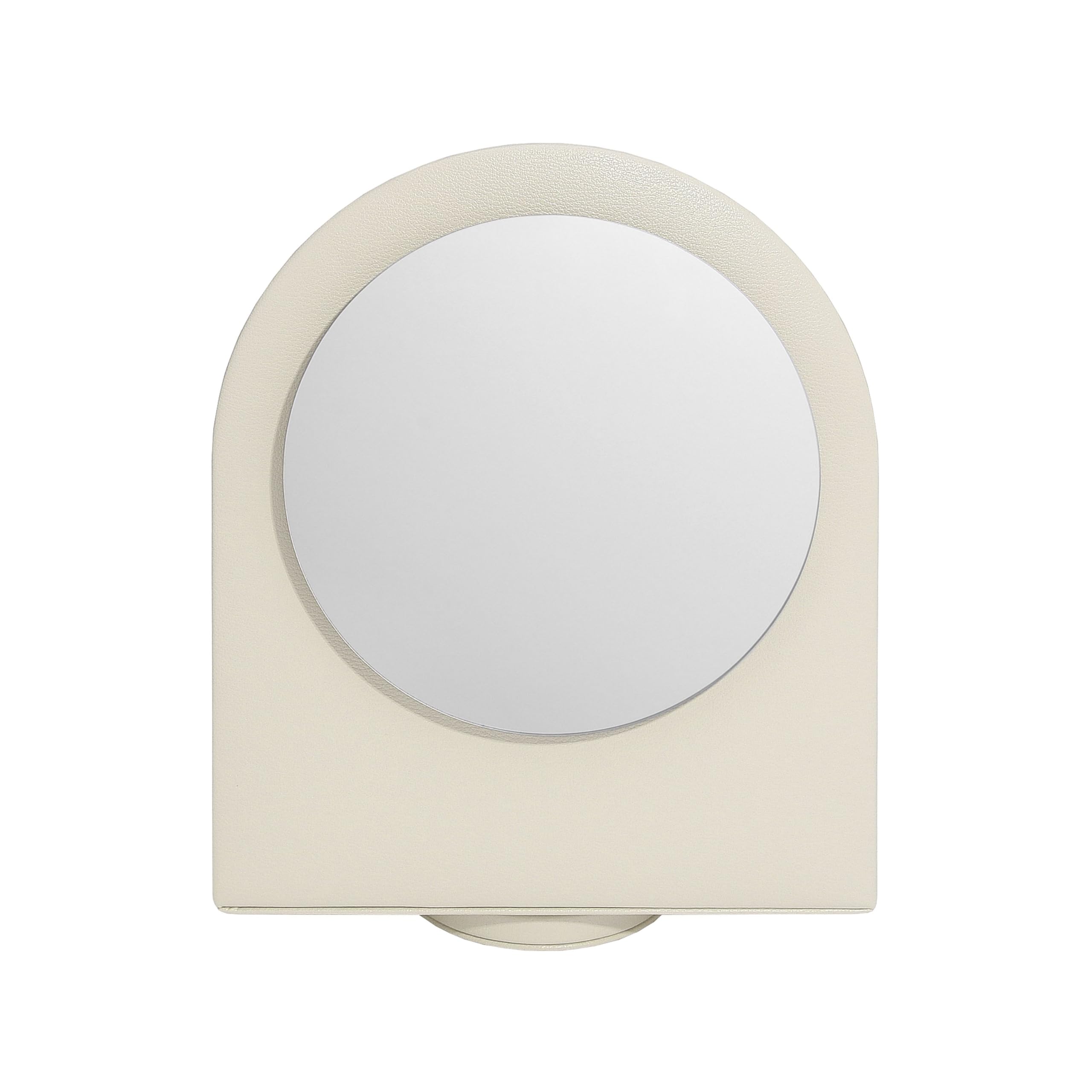 Stackers Oatmeal & Linen Rotating Hair Accessory Organiser With Mirror