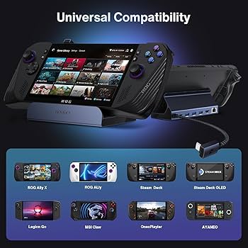 Amazon.com: iVANKY Legion Go/ROG Ally X/ROG Ally/Steam Deck Dock