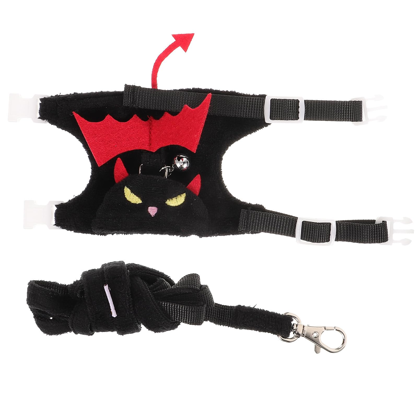 Arnés para conejos ajustable perfecto para paseos de Halloween y parques exteriores