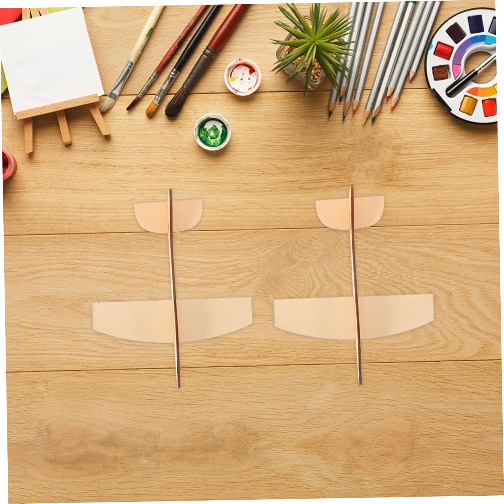KOMBIUDA Avión De Bricolaje De Madera 24 Piezas Mini Aviones De Madera Sin Terminar Para Pintar Y Graffiti Manualidades Creativas Para Niños Hogar Y Aula