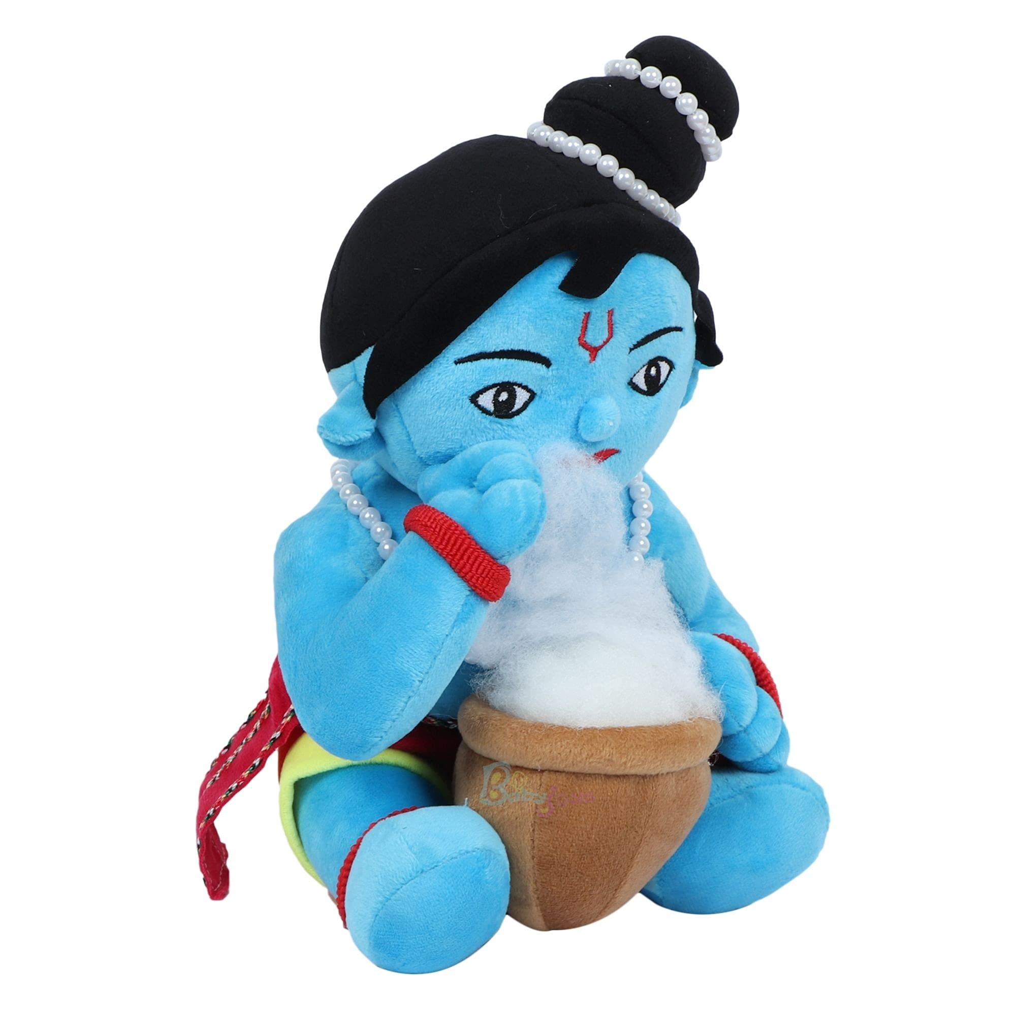 Babyjoys Bal Krishna Hindu Idol Soft Toy – Plush Teddy for Kids & Babies Ideal Gift for Infants, Toddlers & Babies 1