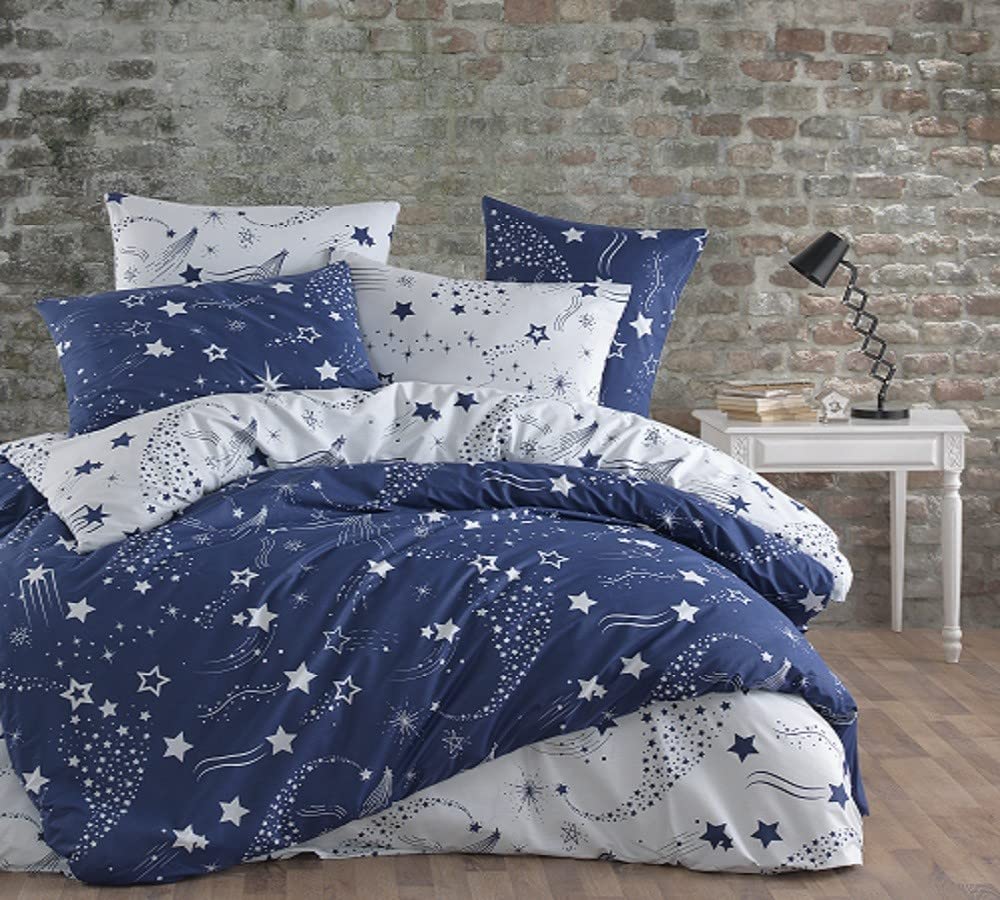 Juego de cama azul de alta resistencia M'DECO Star 240x260