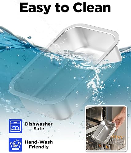 Miniatura 9 de Fiambrera eléctrica inalámbrica para adultos Fiambrera autocalentable de acero inoxidable de 1.2L con dos baterías recargables extraíbles de 20000