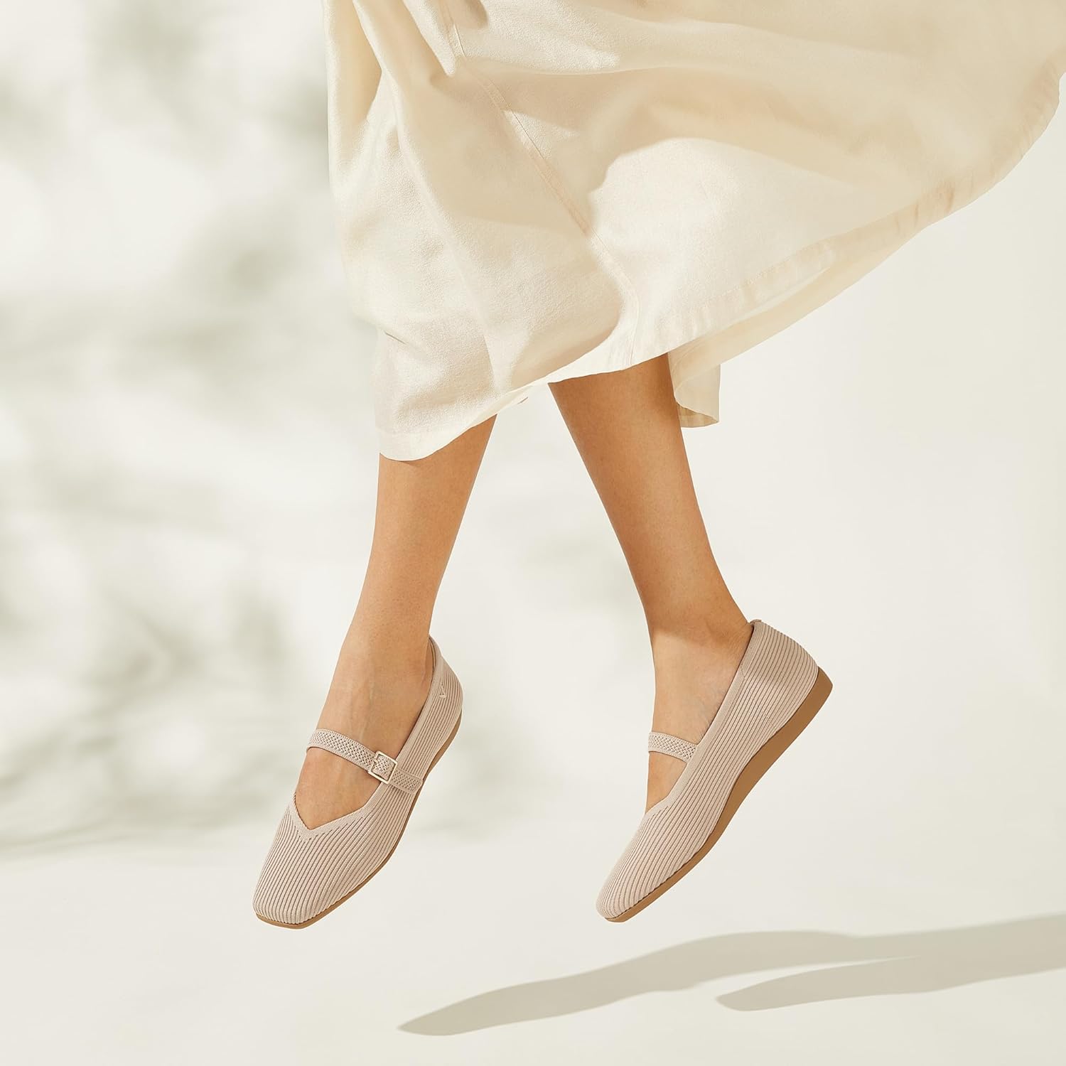 VIVAIA Women's Margot Walker Mary Jane Arch Support Flats - Image 2