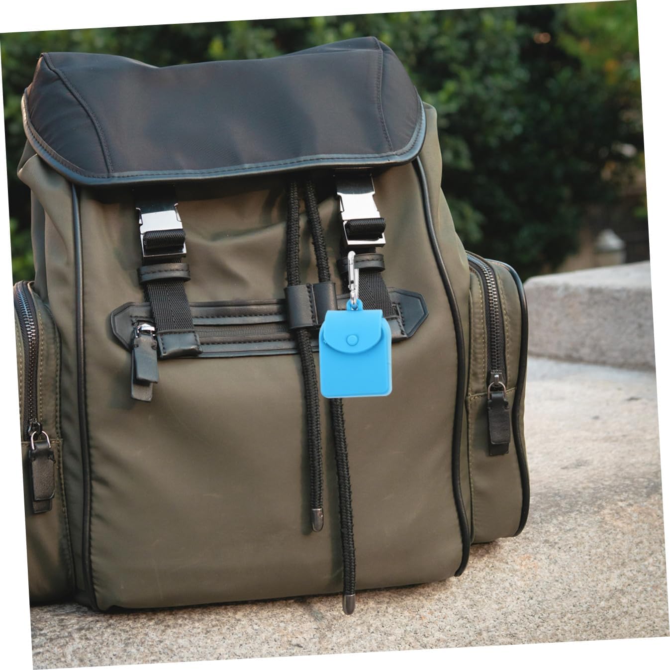 Ipetboom 2pcs Silicone Coin Holder Storage Bag Key Box for Organizing Portable Travel Accessory Earphone and Change Purse