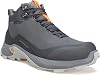 HUMTTO Mens All Terrain Waterproof Hiking Boots Lightweight Breathable Outdoor Ankle Boots Trekking Hiking Shoes, Grey, 7.5