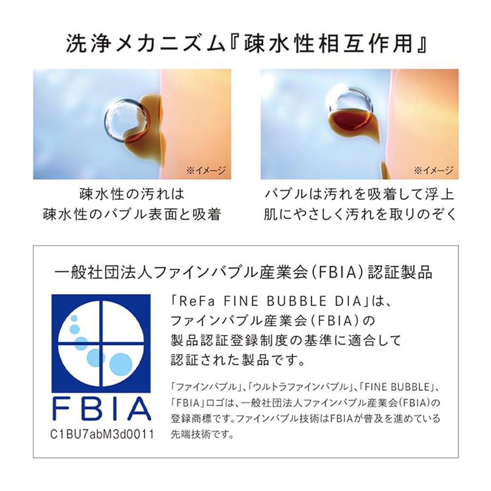 Amazon.co.jp: [Official Store Limited] ReFa Fine Bubble Dia