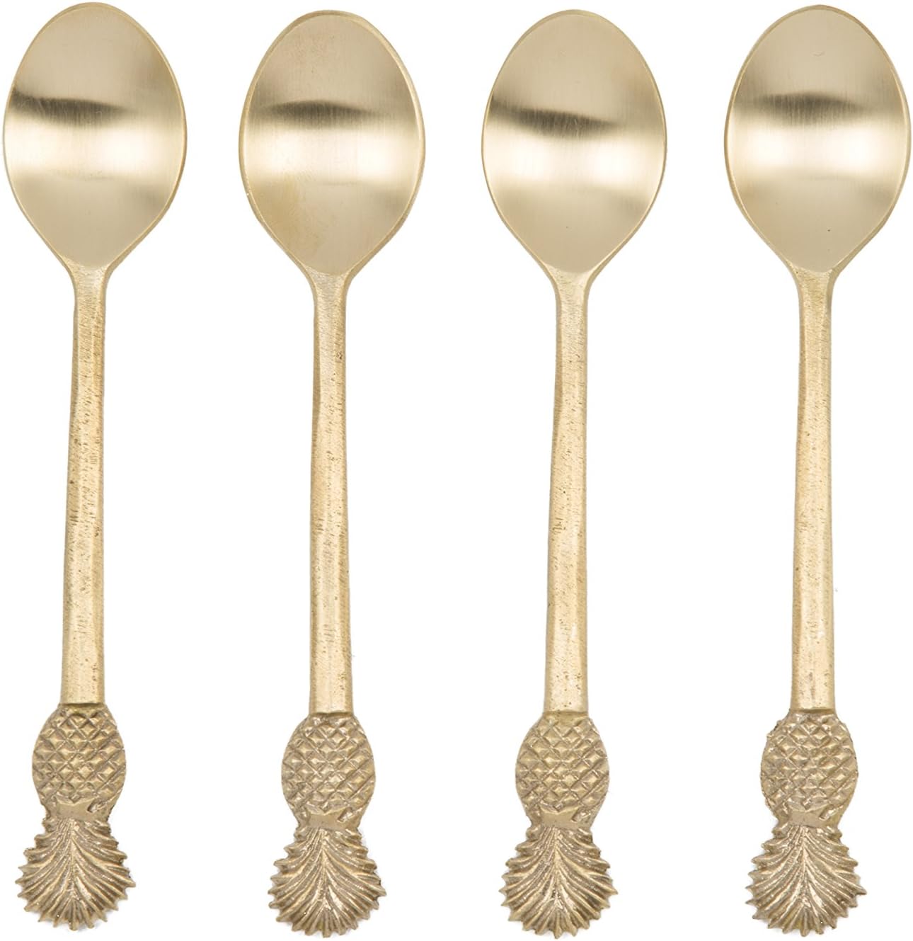 Pineapple Demi Spoon Set, Gold