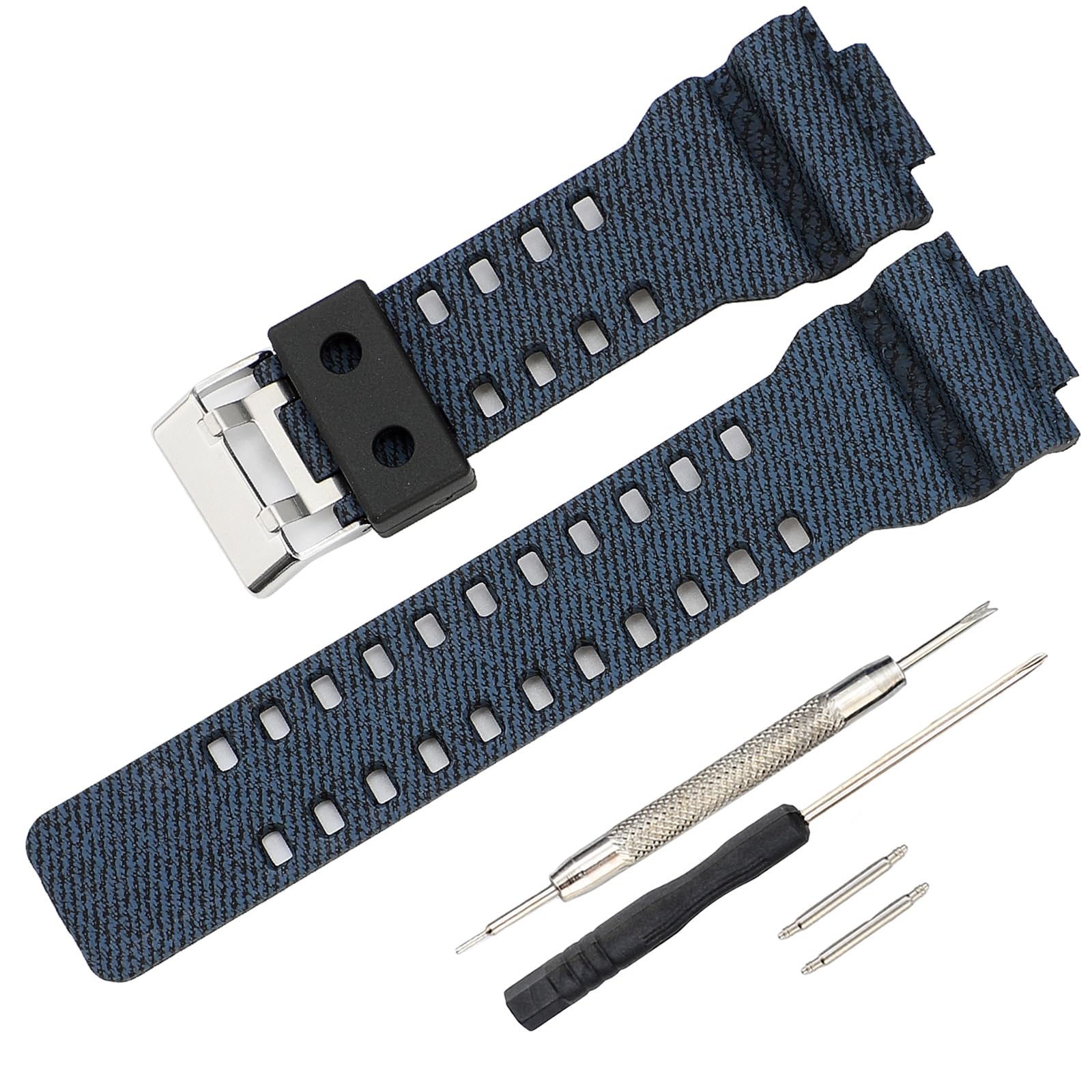 16mm G-Shock replacement watch bands for Casio G-Shock GLS-8900/GW-8900/GA-110/GA-100C/GA-120/GD-110/GLS-100