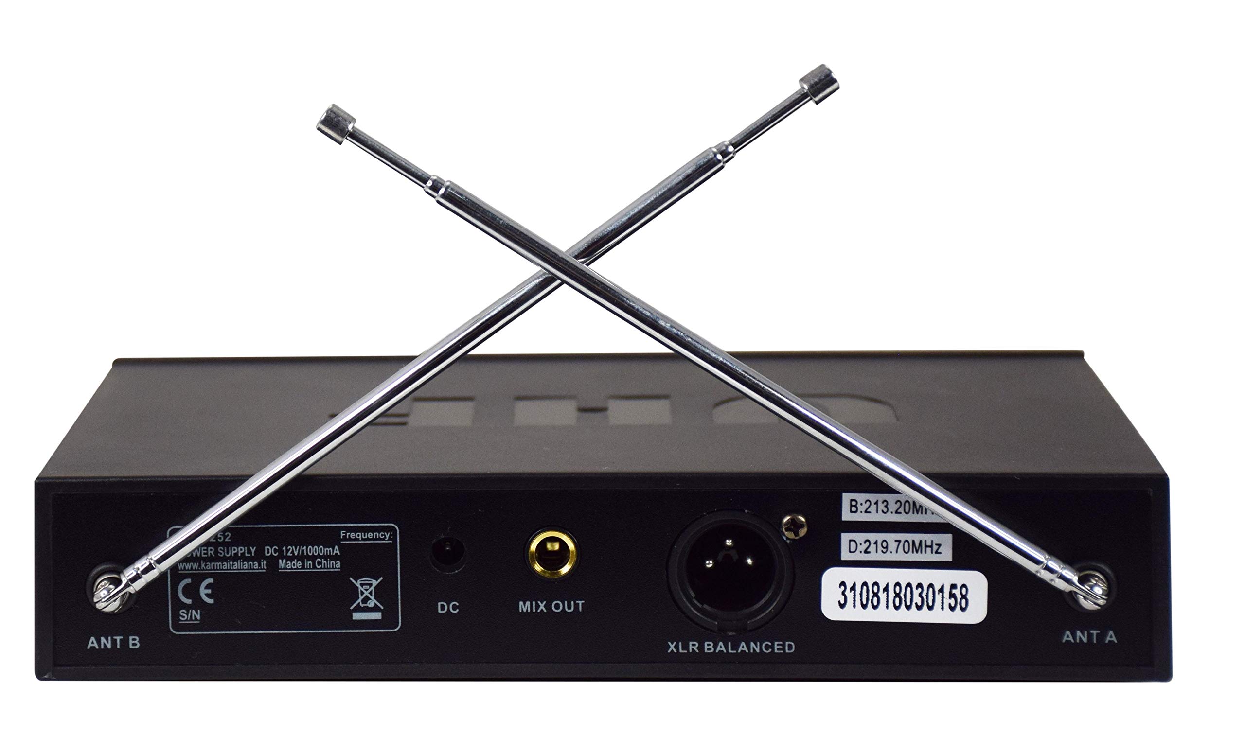 Karma Set 6252LAV Double Microphone à Arceau