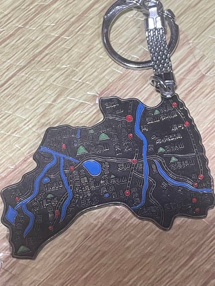 日本全国コンプリート 地図キーホルダー 希少 日本全国
