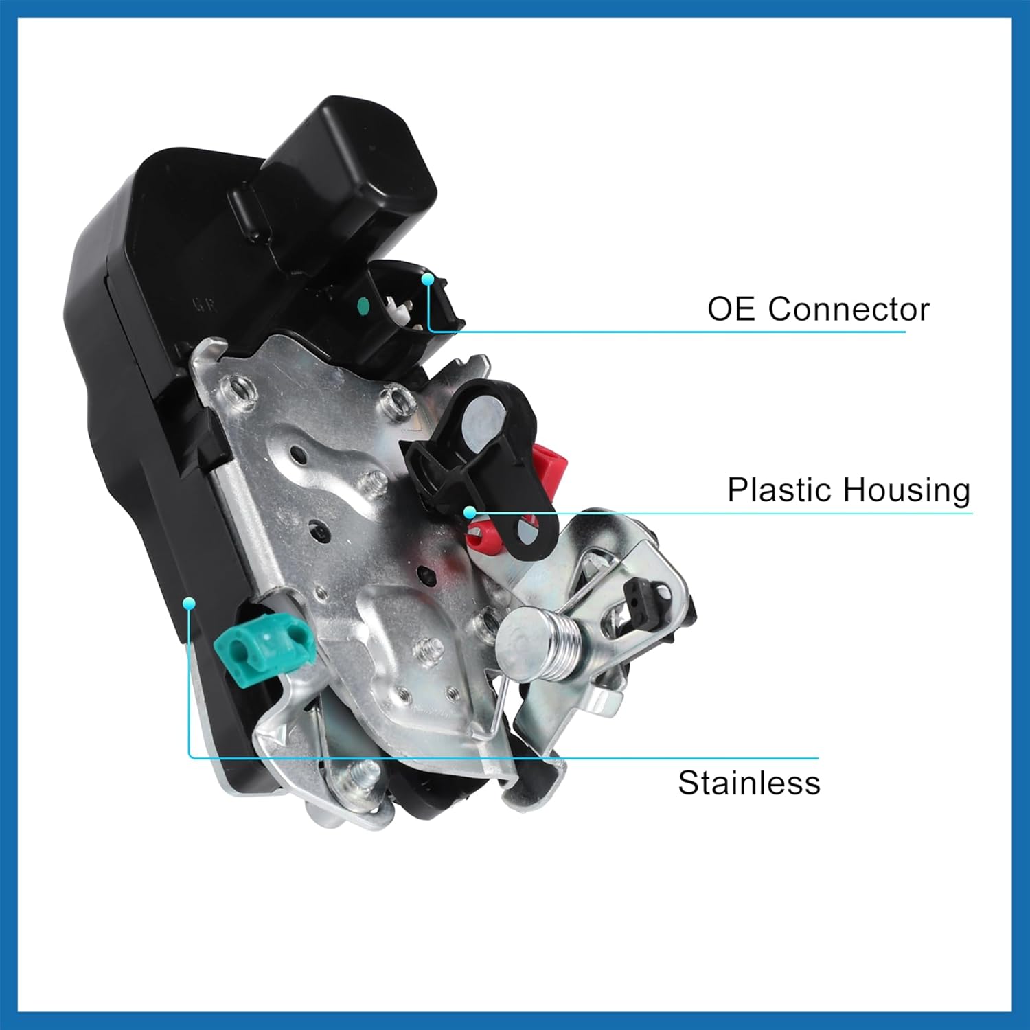 Rear Right Side Power Door Lock Actuator Motor for Jeep Grand Cherokee 1998 1999 2000 2001 2004 No.55135620AB Item Replacement