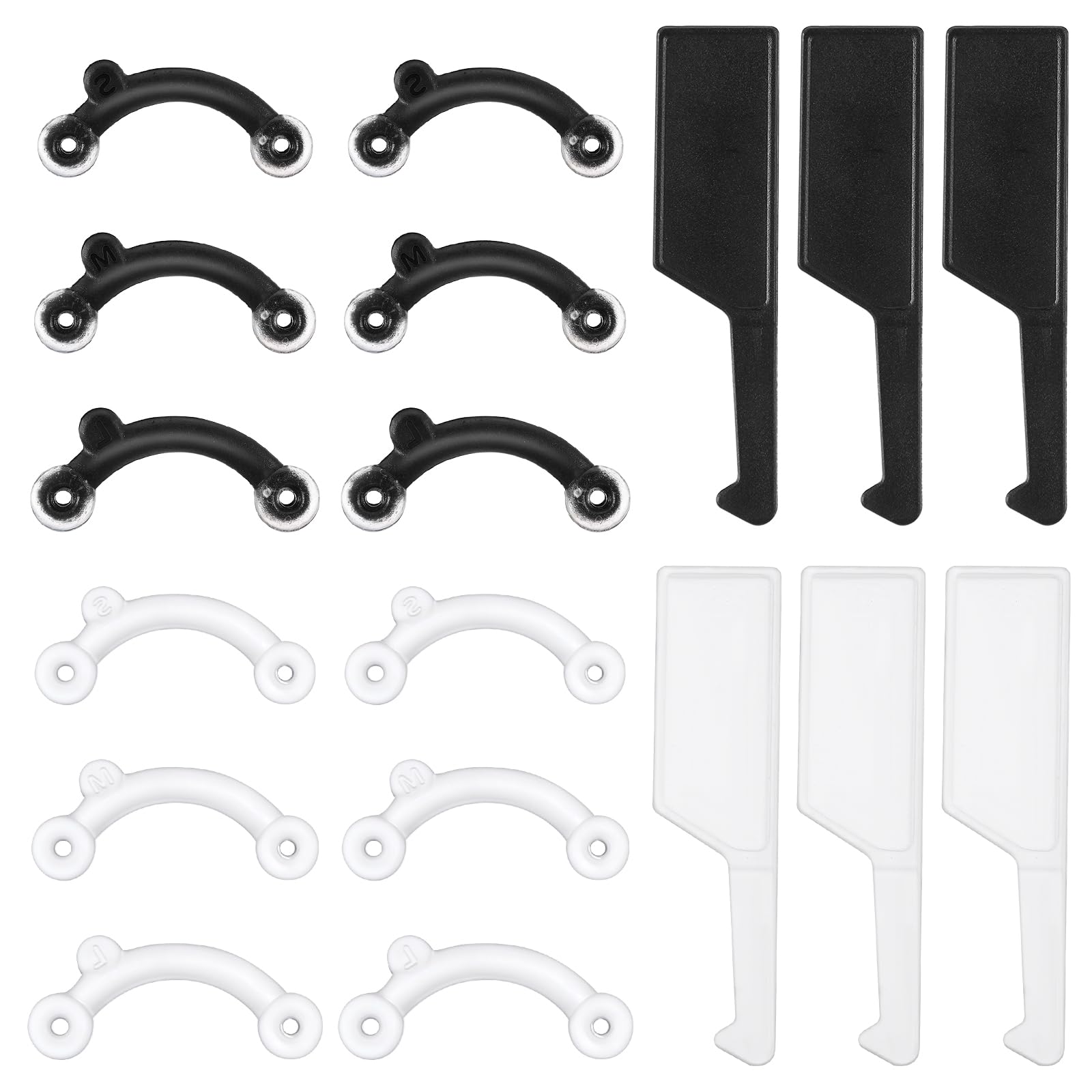 6 Pairs Nose Lifter, Nose Shaper, Noses Job Insert for Rhinoplasty Shaping, Noses Lifting Clips No Pain Invisible Shaper Tool Straightening Beauty Kit Women Men, 3 Size