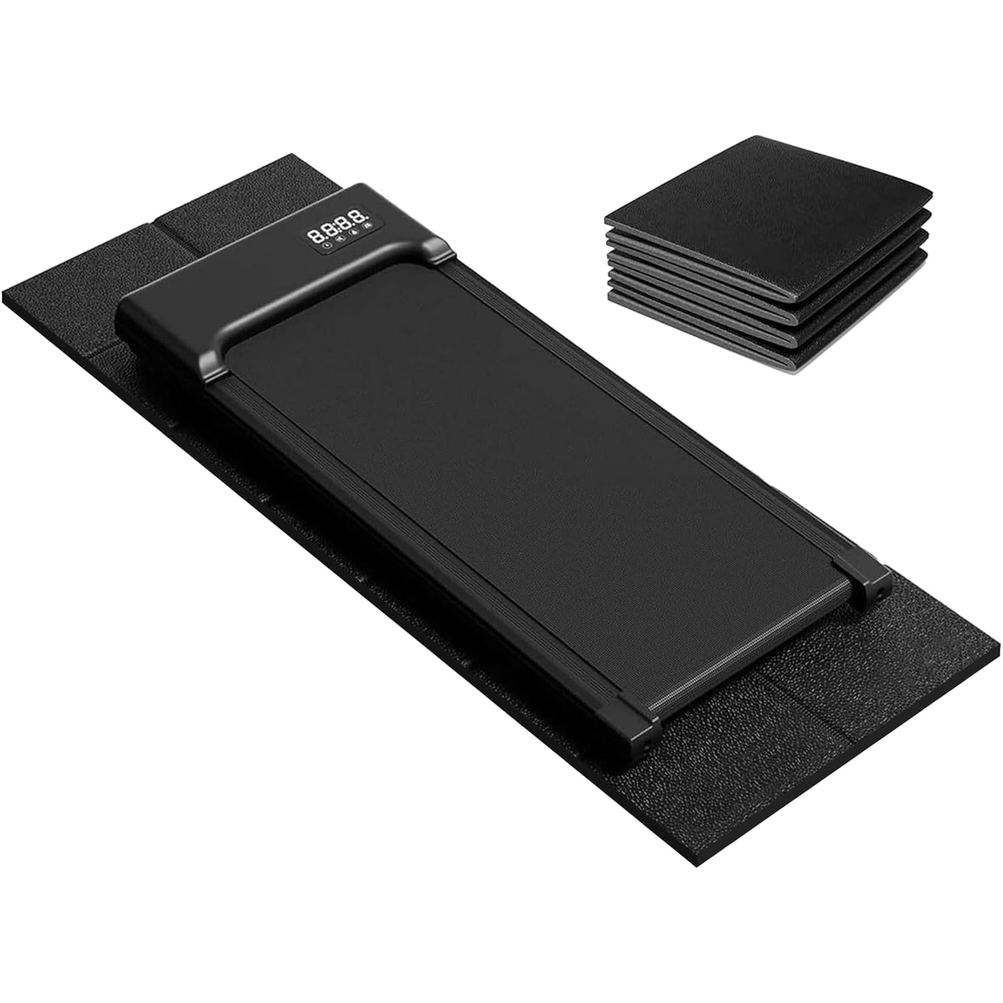VTORY 140x60x0.4CM Foldable Walking Pad Mat for Carpet,Treadmill Mat
