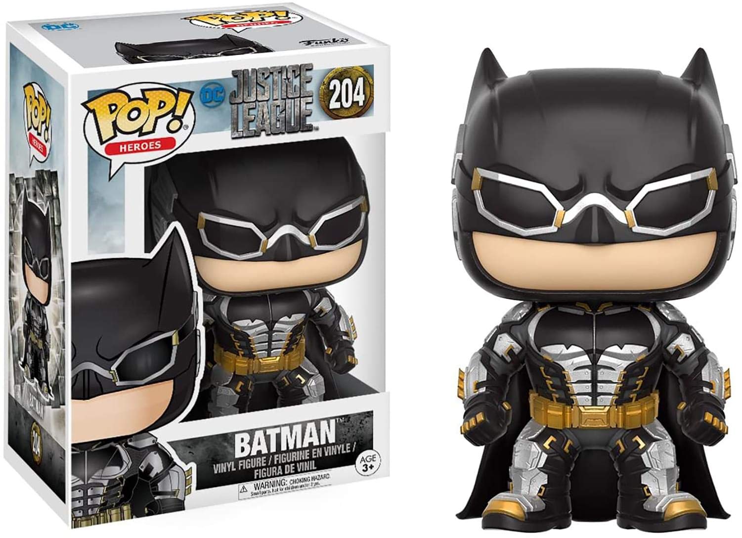 Funko 13485 Pop! Vinile Justice League Movie Batman