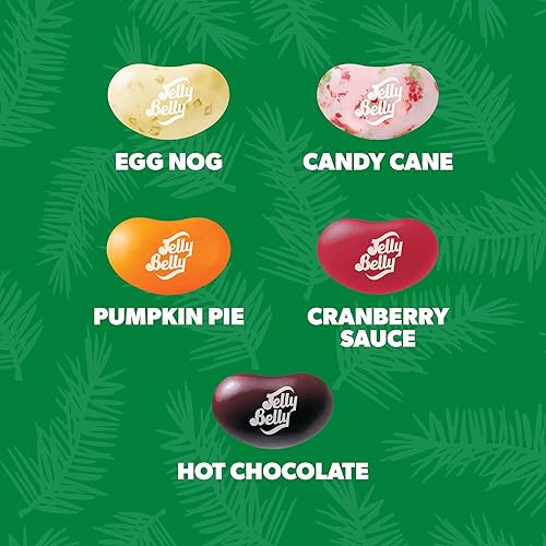 Miniatura 4 de Jelly Belly Holiday Favorites Jelly Bean Gomitas de gelatina en bolsa de regalo de 7.5 onzas, auténtica, oficial, directamente de la fuente, 1 bolsa