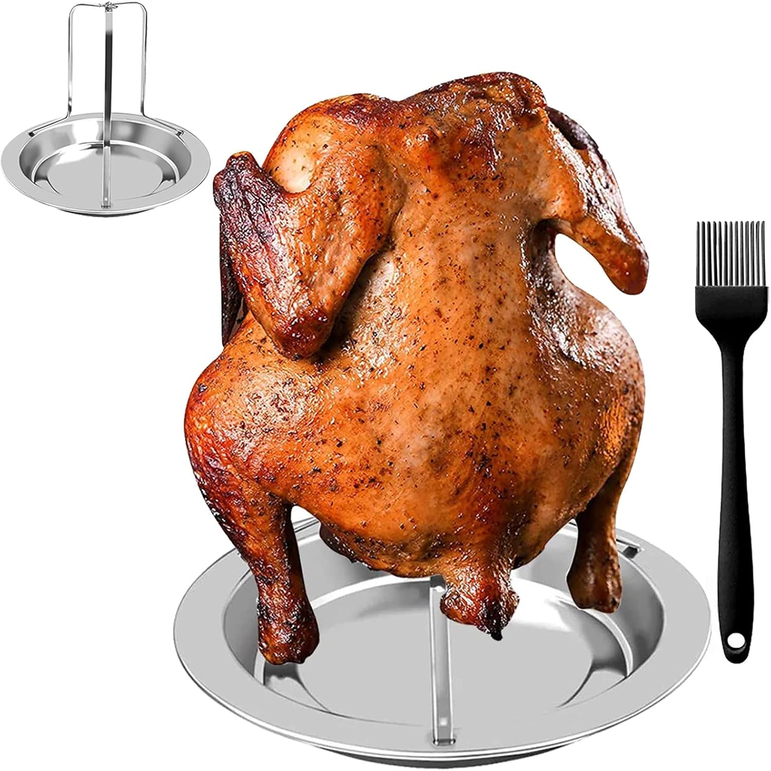 Barbecue Racks Garden & Outdoors szaerfa Stainless Steel Vertical Beer