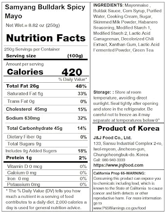 Samyang Bulldark Spicy Chicken Roasted Mayonnaise