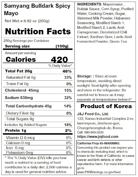 Samyang Bulldark Spicy Chicken Roasted Mayonnaise