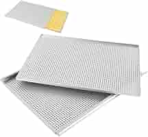 Teglia Per Pasta Sfoglia Millefoglie - 39,5x29,5 Cm In Alluminio Forato