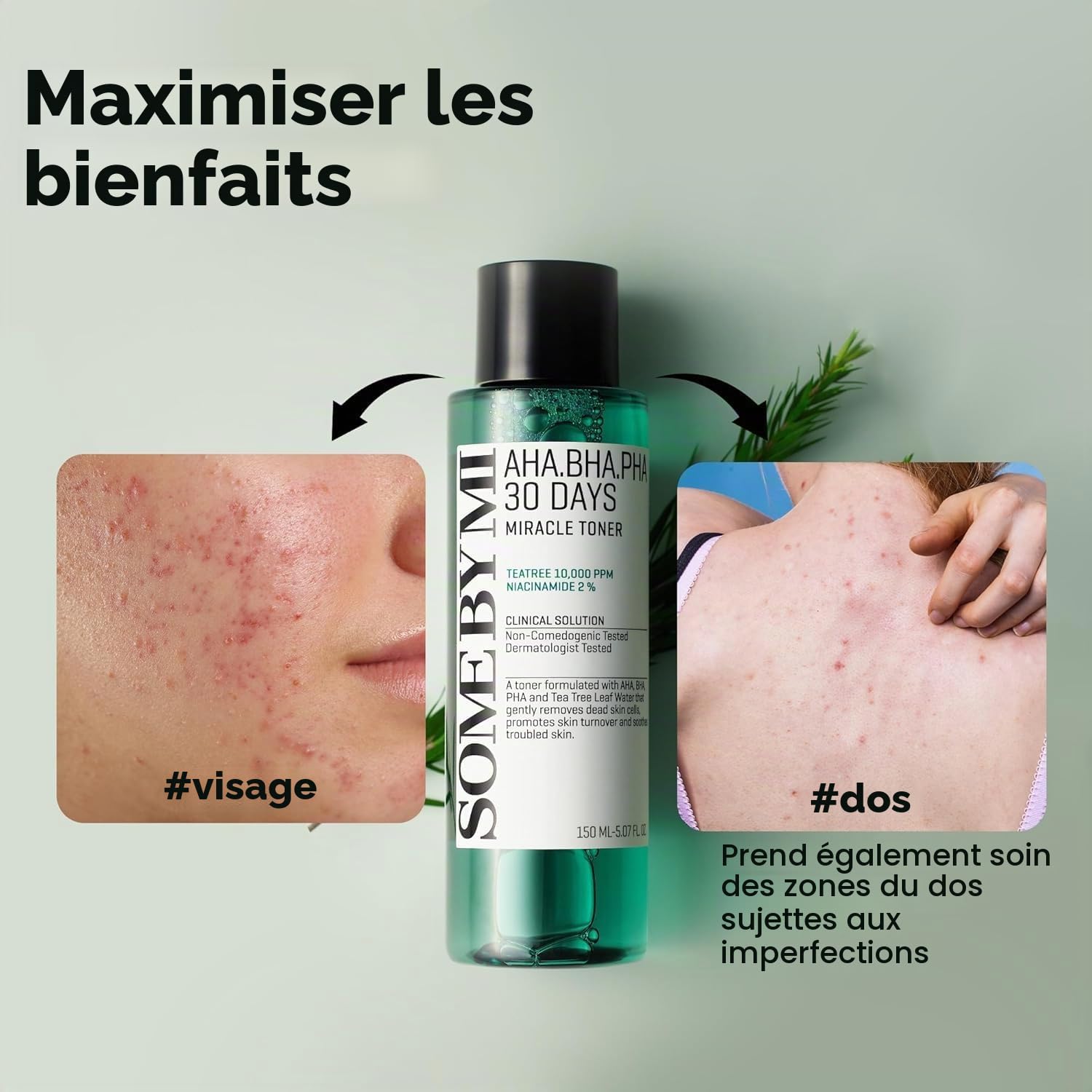 SOME BY MI AHA-BHA-PHA 30 DAYS MIRACLE TONER (150ml) - Toner cosmétique fonctionnel