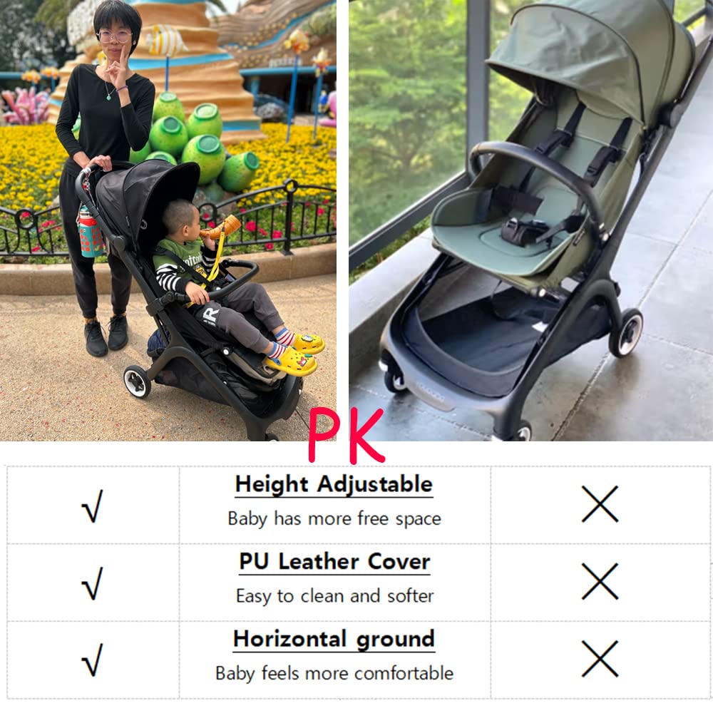 Accesorios para cochecito de bebé Barra protectora, reposabrazos, manillar, travesaño compatible con el cochecito Bugaboo Butterfly