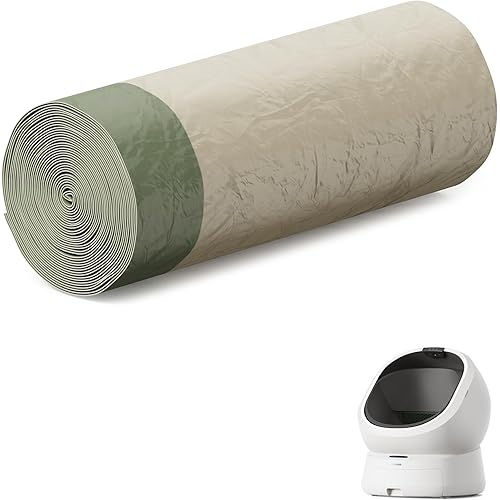 PETLIBRO Self Cleaning Litter Box Liner, 20 Count Cat Litter Bags for Automatic Litter Box, Strong and Durable Drawstring Waste Bags