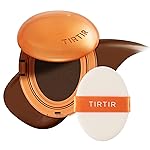 TIRTIR Mask Fit Ai Filter Cushion Foundation | AI-Like Semi-Matte Finish - Up to 72-Hour Medium to Full Coverage Korean BB Cushion Make up Beauty, 49N Deep Chestnut, 0.63 Fl Oz