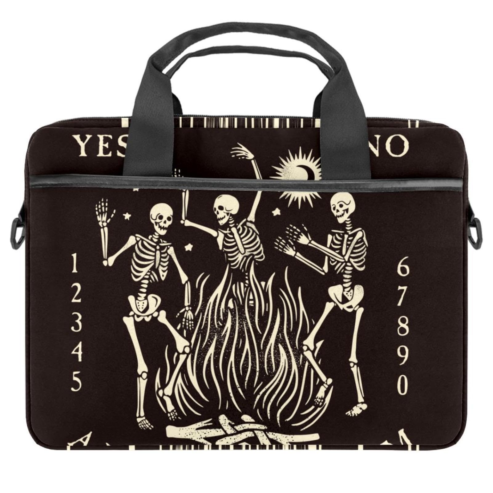 Maletín para laptop Spirit Skeleton Dance para evitar arañazos y golpes 8