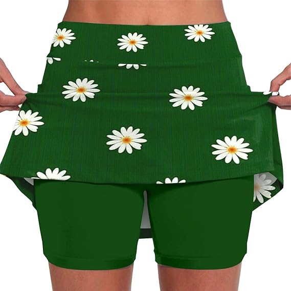 Jupe-short d'été 2025 pour femme avec poches, jupe de tennis, jupe de golf, short de course grande taille