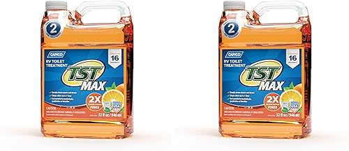 Miniatura 9 de Camco TST MAX - Tratamiento de inodoro RV – Sin formaldehído – Descompone residuos y tejidos – Seguro para tanque séptico – Trata tanques