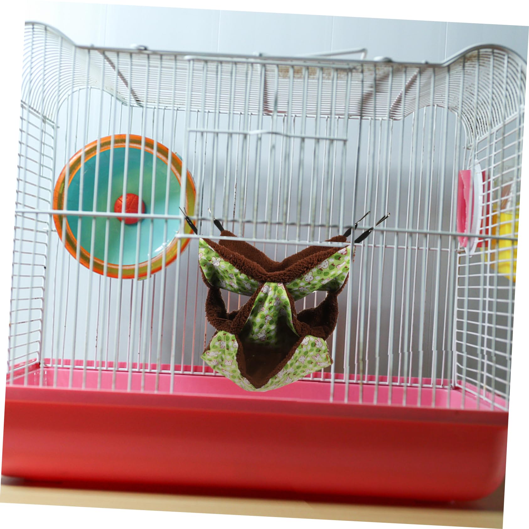 Housoutil 4stücke Kuschelhängematte Für Kleine Haustiere Warmes Versteck Weichem Material Für Hamster Chinchillas Und Für Winter Einfach Zu Befestigen Für Einen Gemütlichen