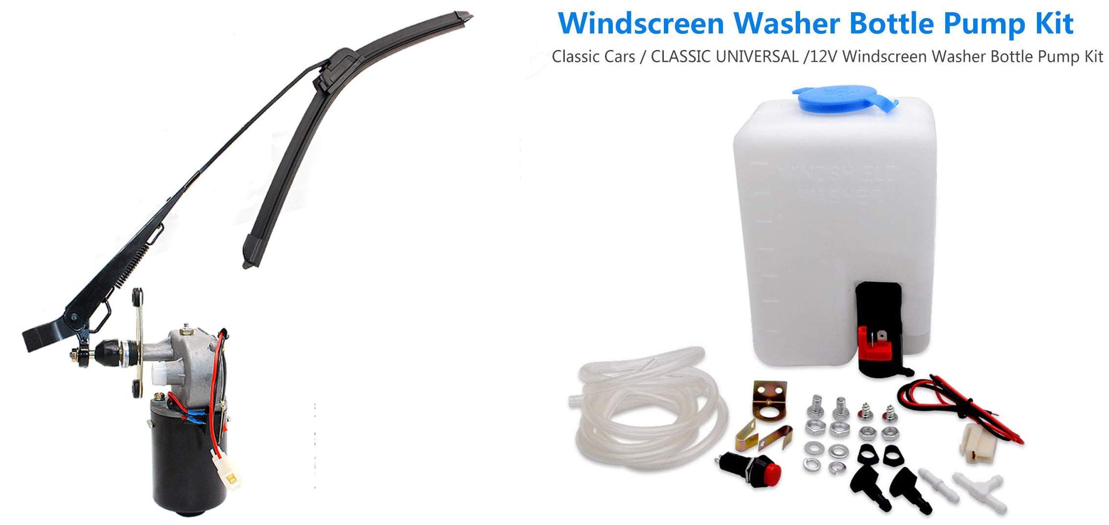 Kit Moteur Essuie-Glace Électrique THE BEST DAY - Compatible Polaris Ranger, Can Am, Honda