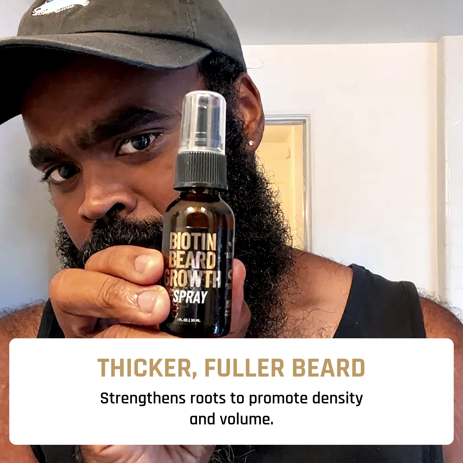 Derm Dude Biotin Beard Growth Spray for Men | Formulated with Biotin & Bamboo Extract for Hair Growth | Promotes Thicker Fuller Beard | For Stronger Healthier Beard Growth, Non-Greasy Grooming- 1 oz - Image 7