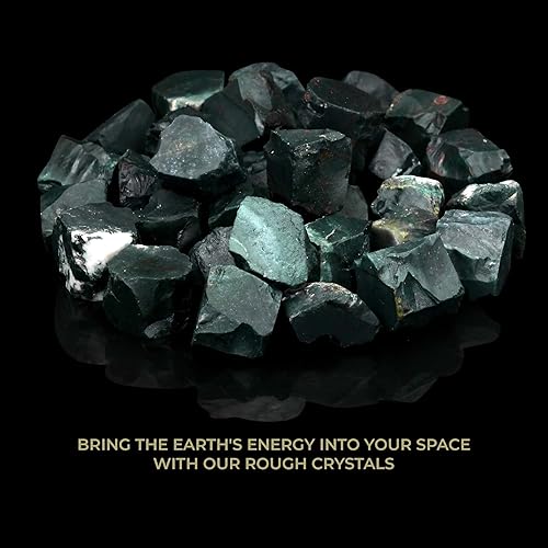 Miniatura 6 de ABHISUBYA Bloodstone - Cristales crudos  Rocas para volar  Piedras preciosas grandes en bruto  Cristales triturados  Piedras rodadas y cristales a