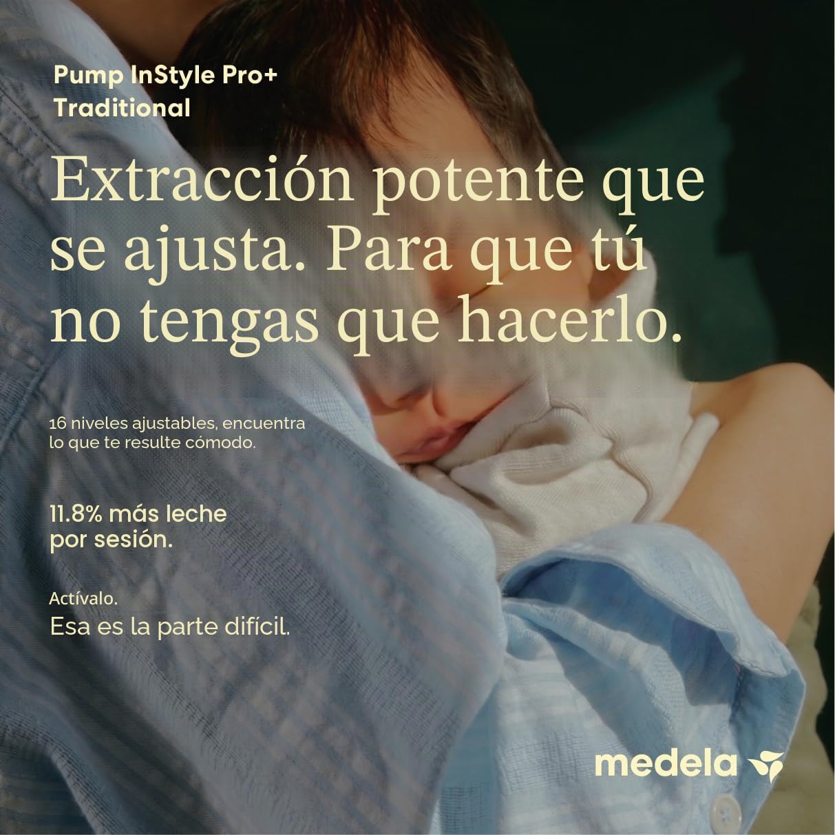 New Medela Pump in Style Pro+, extractor de leche, recargable, grado hospitalario, doble sacaleches eléctrico
